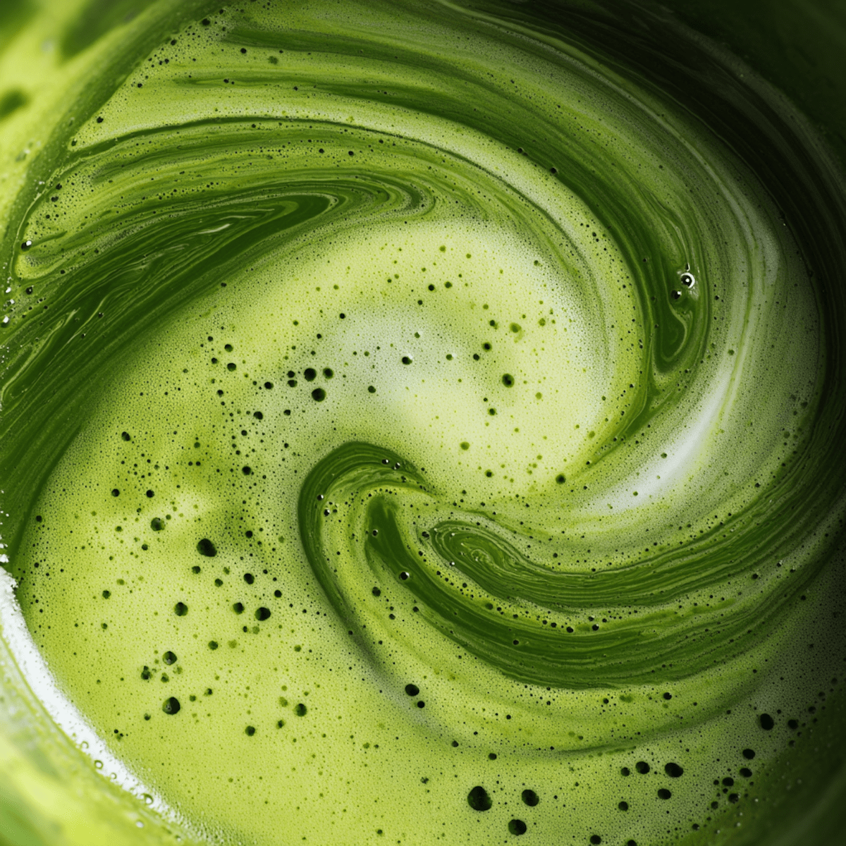Matcha Latte med Kollagenpulver