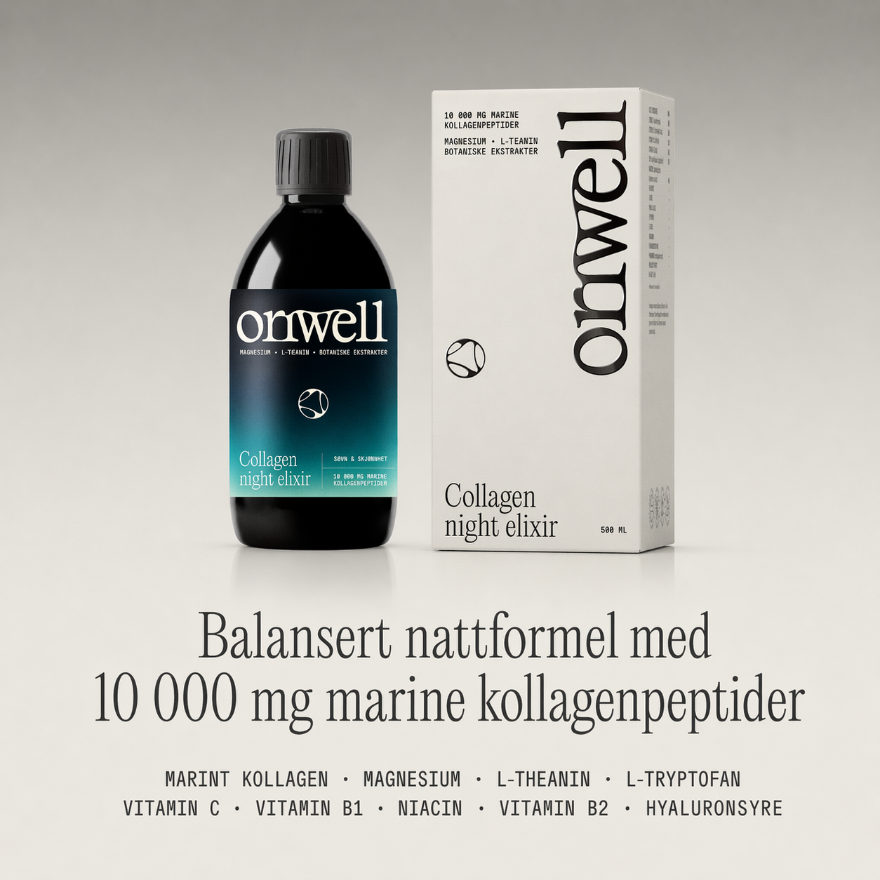 Collagen Night Elixir - Marin Kollagendrikke 